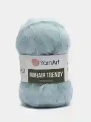 Мятный пряжа YarnArt Mohair Trendy (Мохер Тренди Ярн арт), мохер и акрил