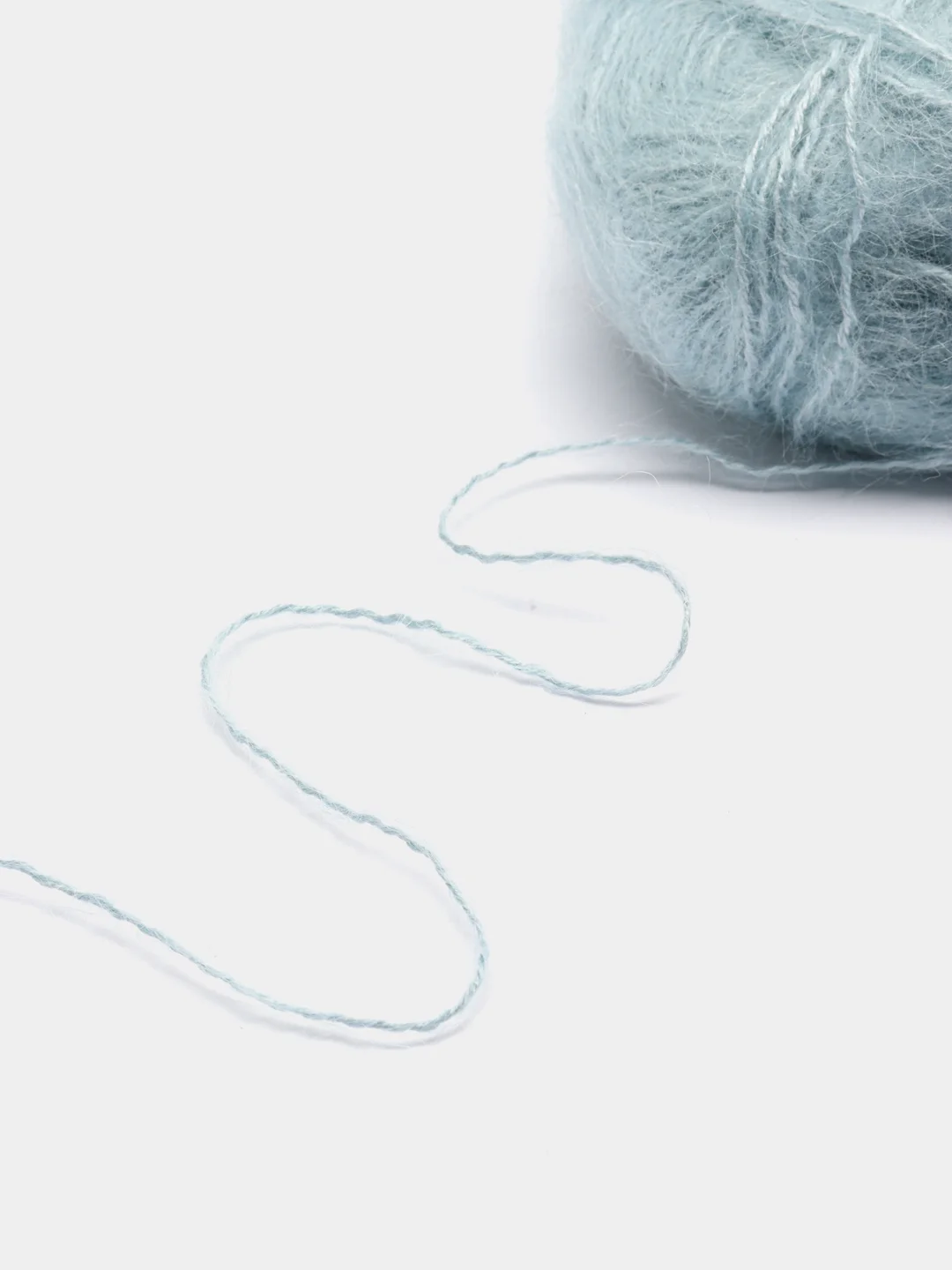 Мятный пряжа YarnArt Mohair Trendy (Мохер Тренди Ярн арт), мохер и акрил