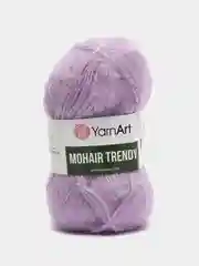 Сиреневый пряжа YarnArt Mohair Trendy (Мохер Тренди Ярн арт), мохер и акрил