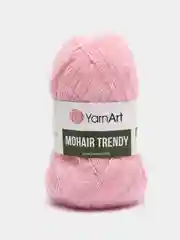 Розовый пряжа YarnArt Mohair Trendy (Мохер Тренди Ярн арт), мохер и акрил