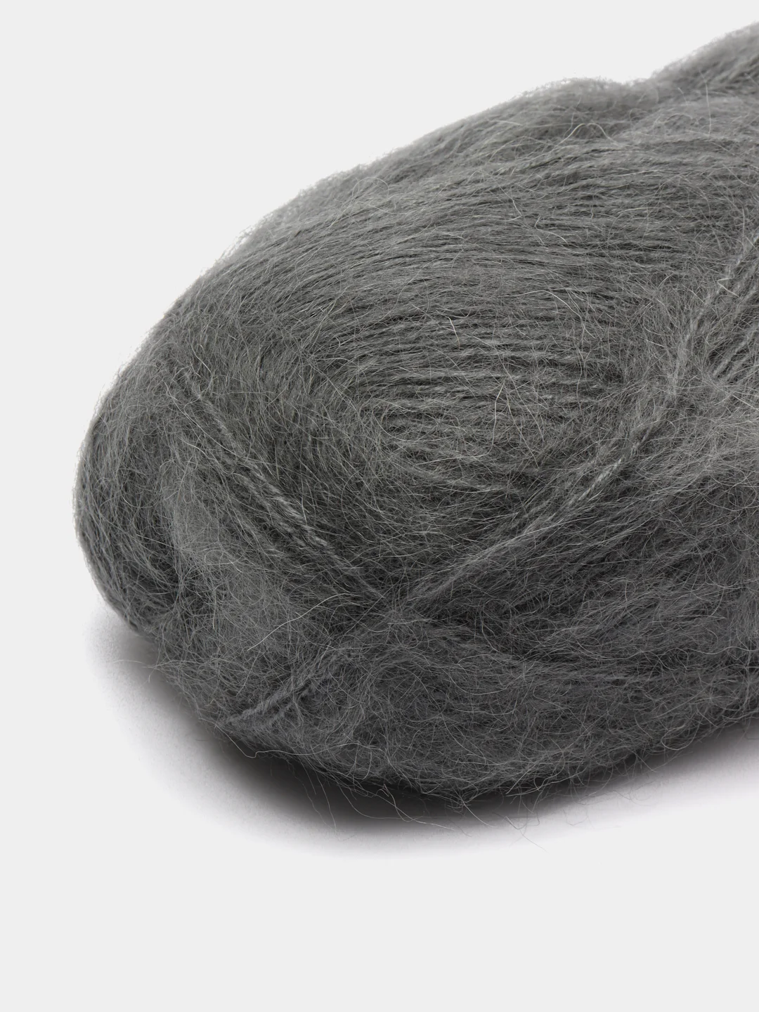 Приглушённый хаки пряжа YarnArt Mohair Trendy (Мохер Тренди Ярн арт), мохер и акрил