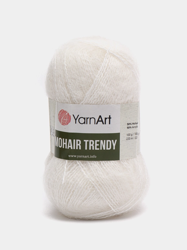 Пряжа YarnArt Mohair Trendy (Мохер Тренди Ярн арт), мохер и акрил