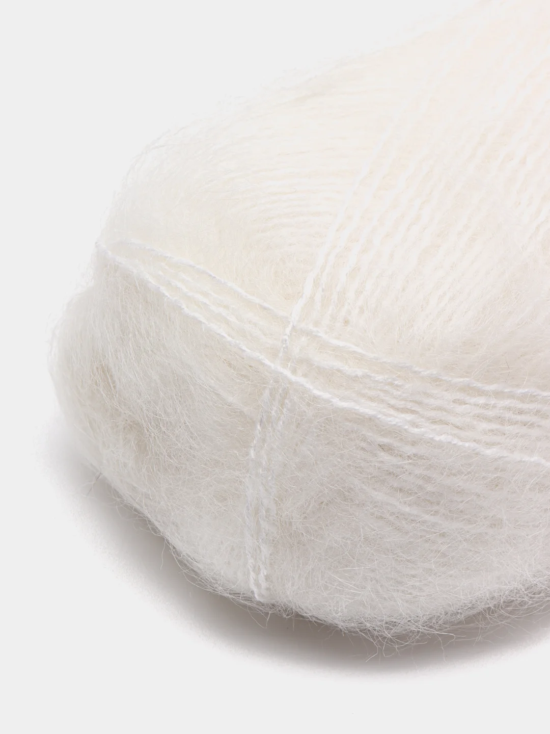 Белый пряжа YarnArt Mohair Trendy (Мохер Тренди Ярн арт), мохер и акрил