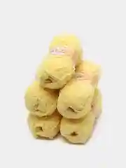 Желтый пряжа плюшевая Софти Ализе Alize Softy 100% микрополиэстер  50 г  115 м