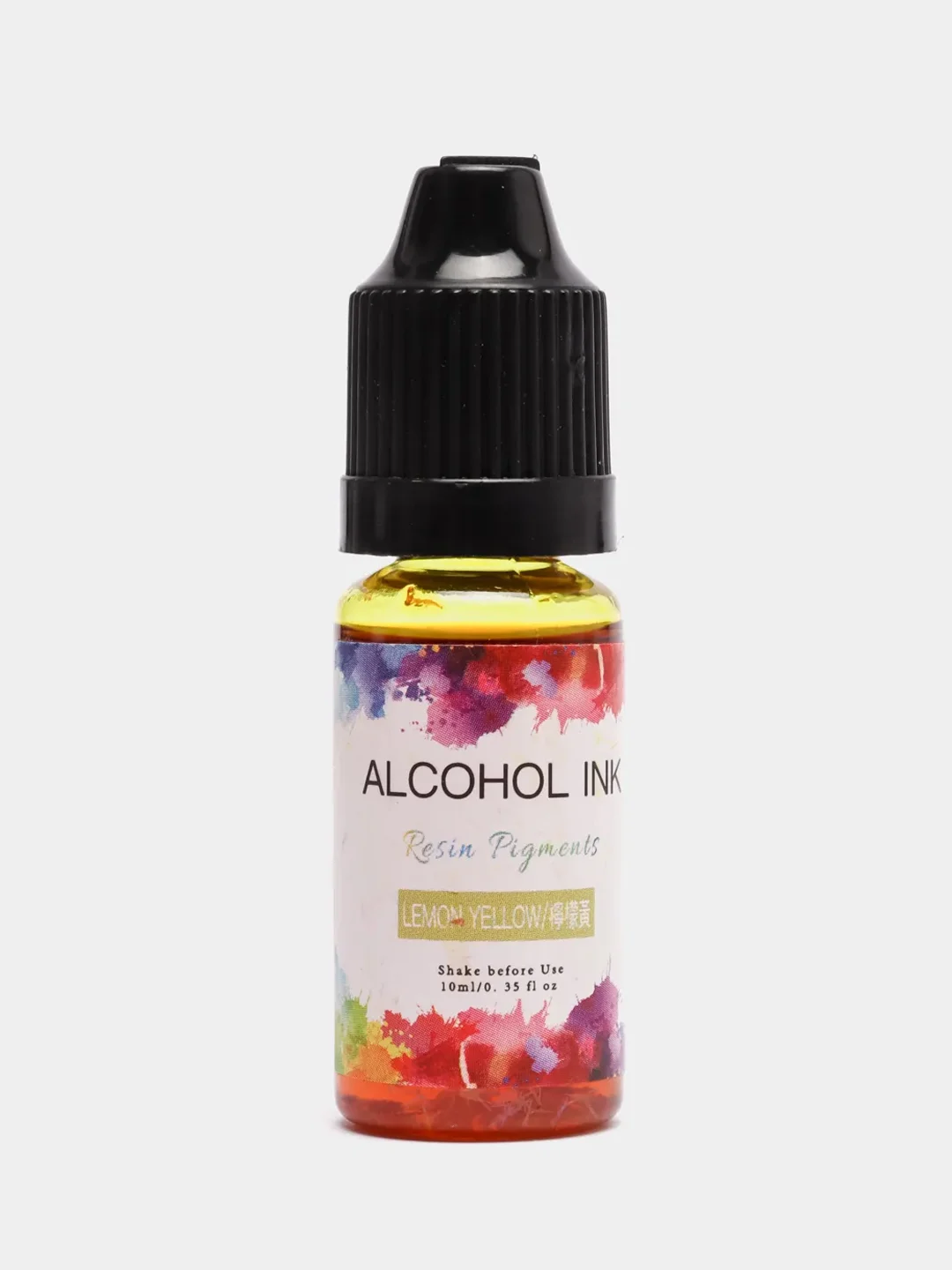 Лимонный алкогольные чернила