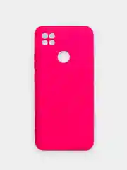Фуксия чехол Silicone Cove Xiaomi Redmi 9C, Redmi 9C NFC, Redmi 10A силиконовый, с закрытым низом