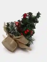 Прозрачный мини елка, елочка новогодняя, настольная, искусственная, ель 20 см