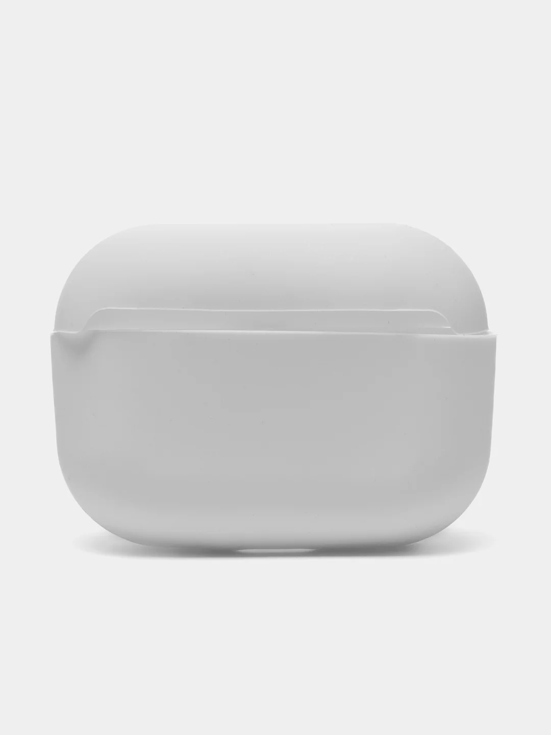 Белый силиконовый чехол для наушников AirPods Pro