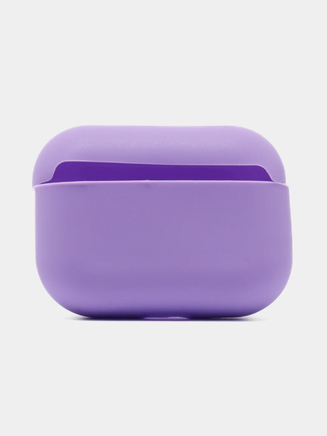 Фиолетовый силиконовый чехол для наушников AirPods Pro