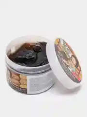 Мыло для бани и душа, для ухода за телом и волосами натуральное таежное "Черное" Floresan