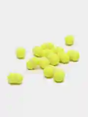 Желтый мини бойлы на резинке тонущие