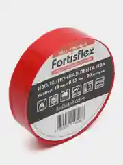 Красный изолента ПВХ Fortisflex 19мм*20м