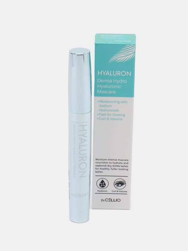 Тушь для ресниц с гиалуроновой кислотой Dr.Cellio Derma Mascara, 8 мл