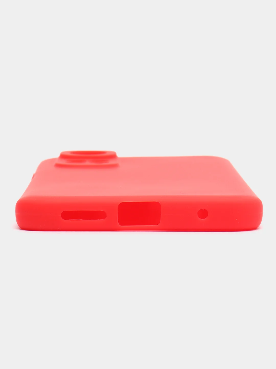 Красный чехол для Xiaomi Redmi Note 11 4G / Note 11S / Note 11 NFC, силиконовый, матовый