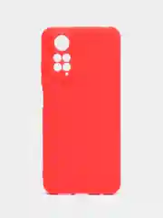 Красный чехол для Xiaomi Redmi Note 11 4G / Note 11S / Note 11 NFC, силиконовый, матовый