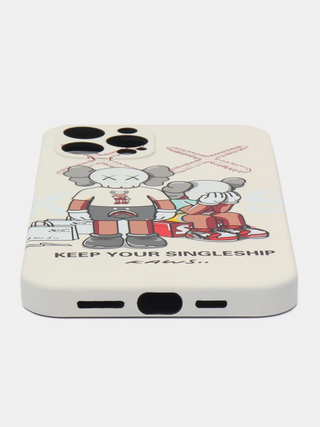 Слоновая кость чехол Kaws для iPhone 12 Pro Max