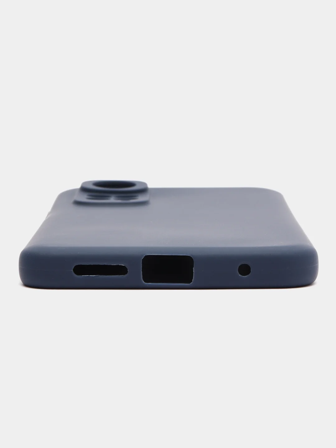 Синий чехол для Xiaomi Redmi Note 11 4G / Note 11S / Note 11 NFC, силиконовый, матовый
