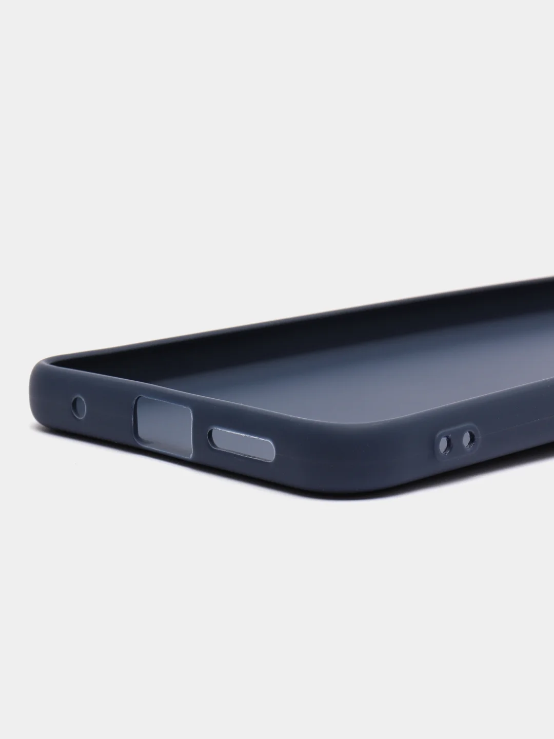 Синий чехол для Xiaomi Redmi Note 11 4G / Note 11S / Note 11 NFC, силиконовый, матовый