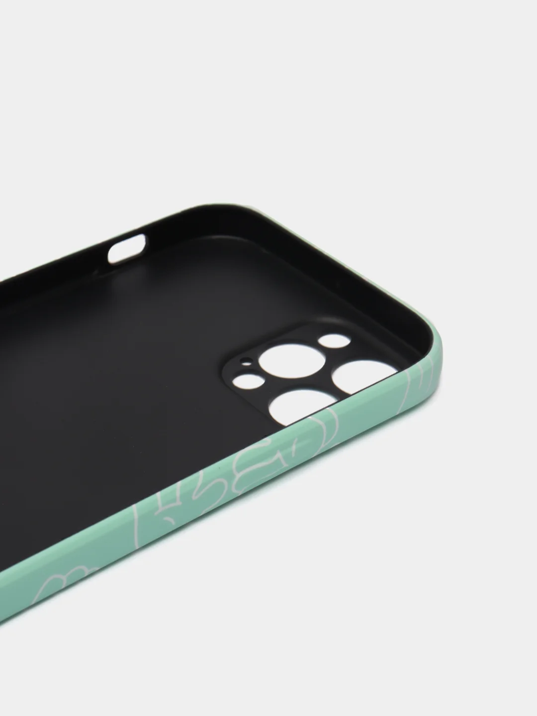 Бирюзовый чехол для iPhone 12 Pro KAWS