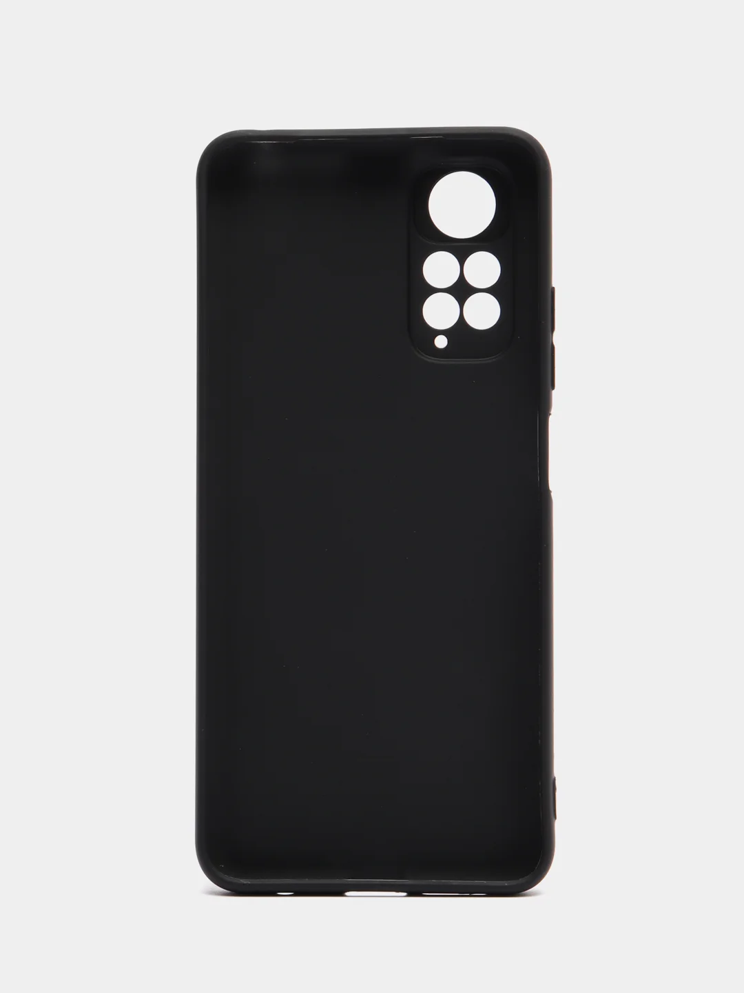 Черный чехол для Xiaomi Redmi Note 11 4G / Note 11S / Note 11 NFC, силиконовый, матовый