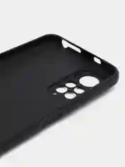 Черный чехол для Xiaomi Redmi Note 11 4G / Note 11S / Note 11 NFC, силиконовый, матовый