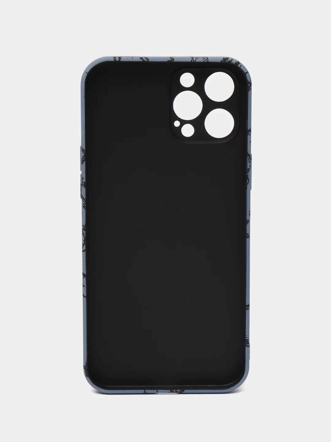 Небесно-голубой чехол Kaws для iPhone 12 Pro Max