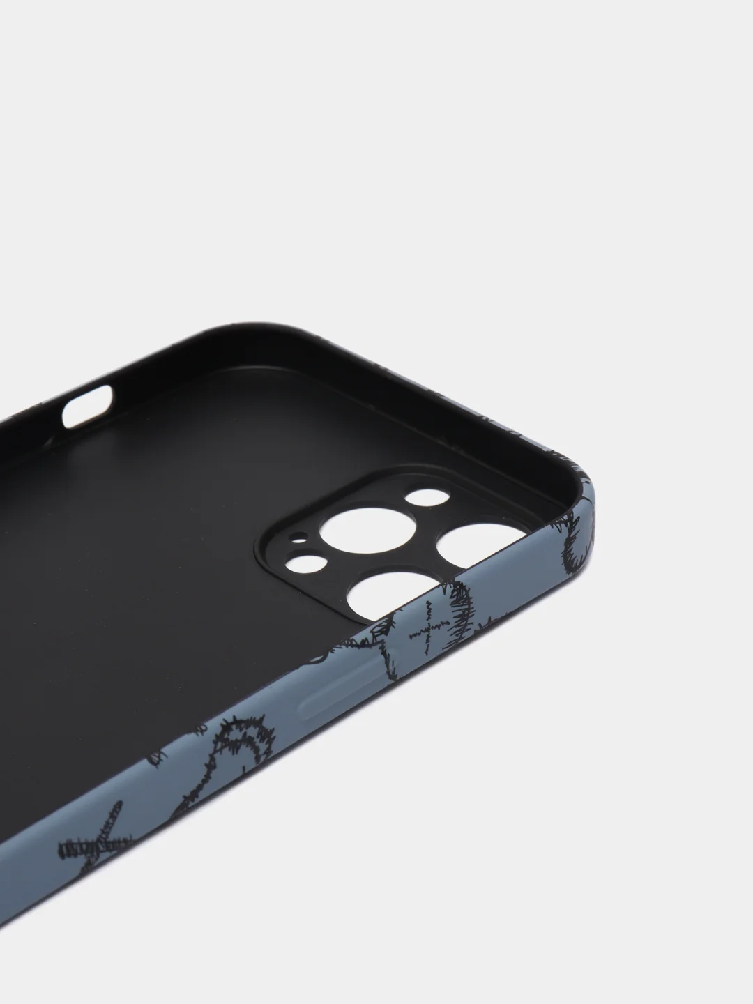 Небесно-голубой чехол Kaws для iPhone 12 Pro Max