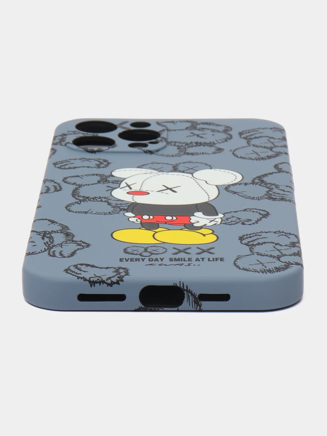 Небесно-голубой чехол Kaws для iPhone 12 Pro Max
