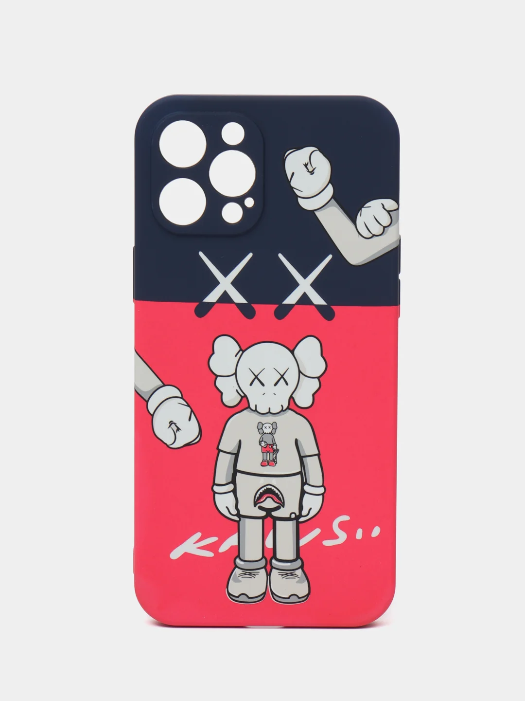 Фуксия чехол Kaws для iPhone 12 Pro Max
