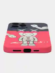 Фуксия чехол Kaws для iPhone 12 Pro Max