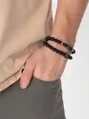 Хром браслет с черепом