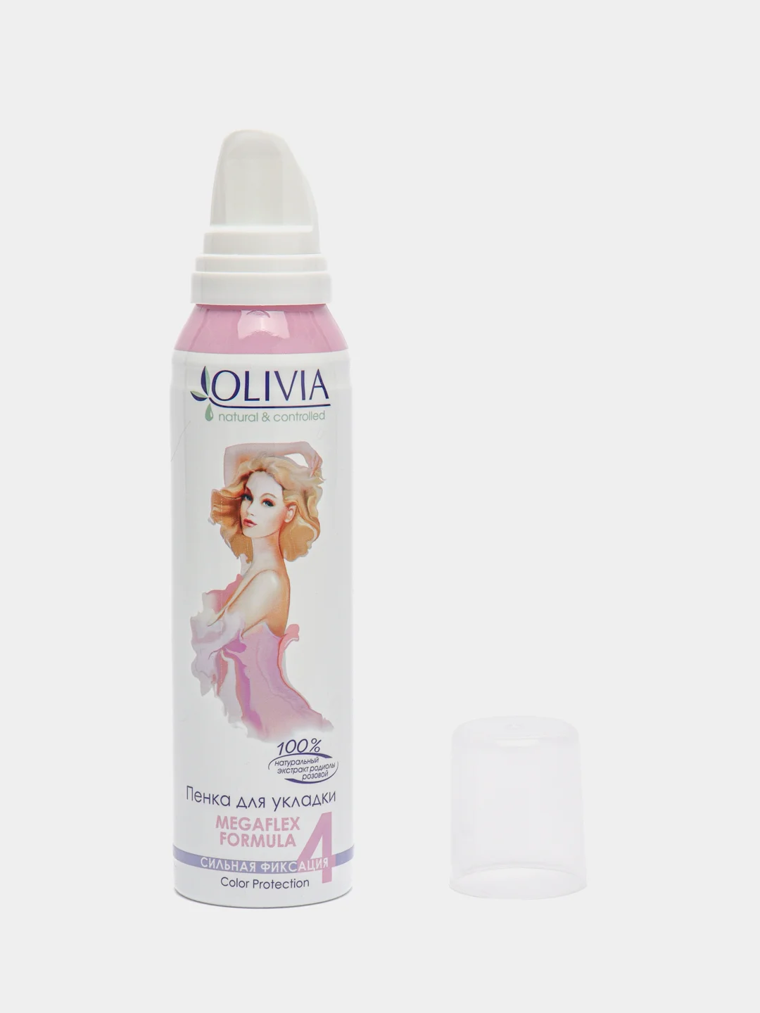 Пенка Olivia, для укладки волос, сильной фиксации, 150 мл