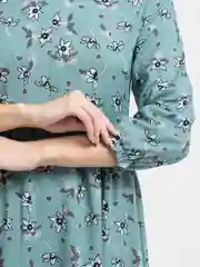 Бирюзовый платье женское, большой размер