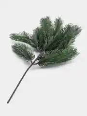Искусственные цветы, веточка ели, венок.