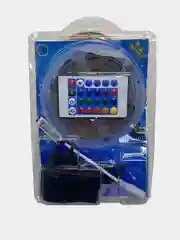 Серебряный светодиодная многоцветная лента RGB, с пультом, 5 м
