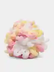 Светло-жёлтый пряжа Alize Puffy Color, петельки большие, 100 г, 9 м