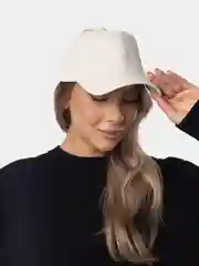Бежевый бейсболка кепка унисекс черная