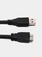 Черный провод для внешнего жесткого диска USB 3.0, A к Micro B, HDD SSD