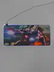 Аметистовый игровой коврик для мыши с RGB подсветкой, 90 x 40 см, толщина 4 мм