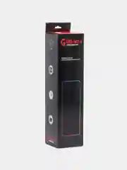 Багровый игровой коврик для мыши с RGB подсветкой, 90 x 40 см, толщина 4 мм