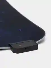 Алый игровой коврик для мыши с RGB подсветкой, 90 x 40 см, толщина 4 мм