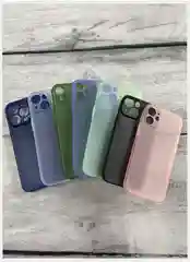 Чехол для iPhone 11, 7, 8, 7+, 8+, XR, 12, 12 Pro, 13, 13 Pro  матовый, мягкий