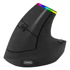 Вертикальная беспроводная игровая мышь Harper Gaming Barrett WGM-07, цвет черный
