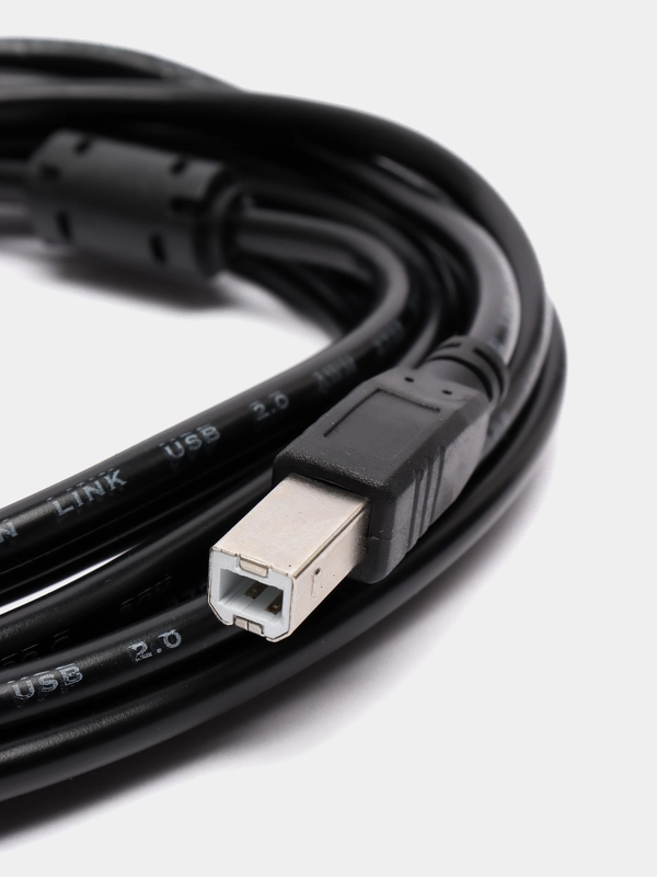 Кабель для принтера, сканера, МФУ 1.3 м, 2.7 м, 4.5 м, USB-A - USB-B