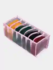 Розовый органайзер для хранения вещей в шкафу