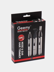 Триммер Geemy GM-3107 универсальный для носа, ушей, бороды и усов