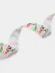 Зеленый лента репсовая 3 метра и кабошоны 4 шт, новогодние