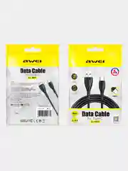 Кабель зарядный AWEI CL-115, Micro-USB, Type-C, Lightning