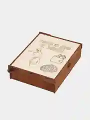 Шоколадный ключница настенная, Большая книга