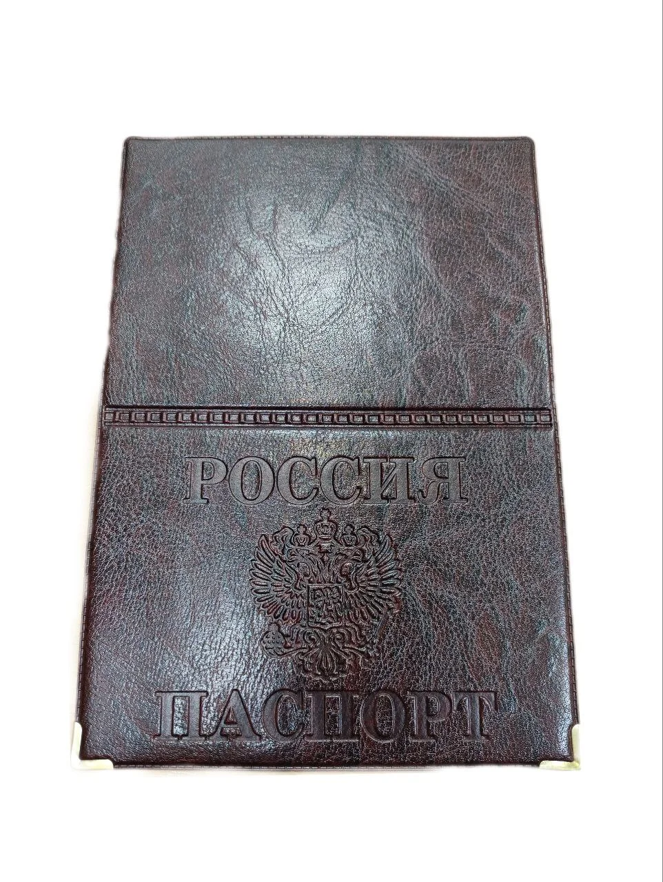 Багровый обложка для паспорта, из искусственной кожи, 6 цветов
